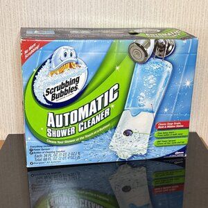 NEW Scrubbing Bubbles Automatic Shower Cleaner Kit w/ 2 Refills Sealed Box